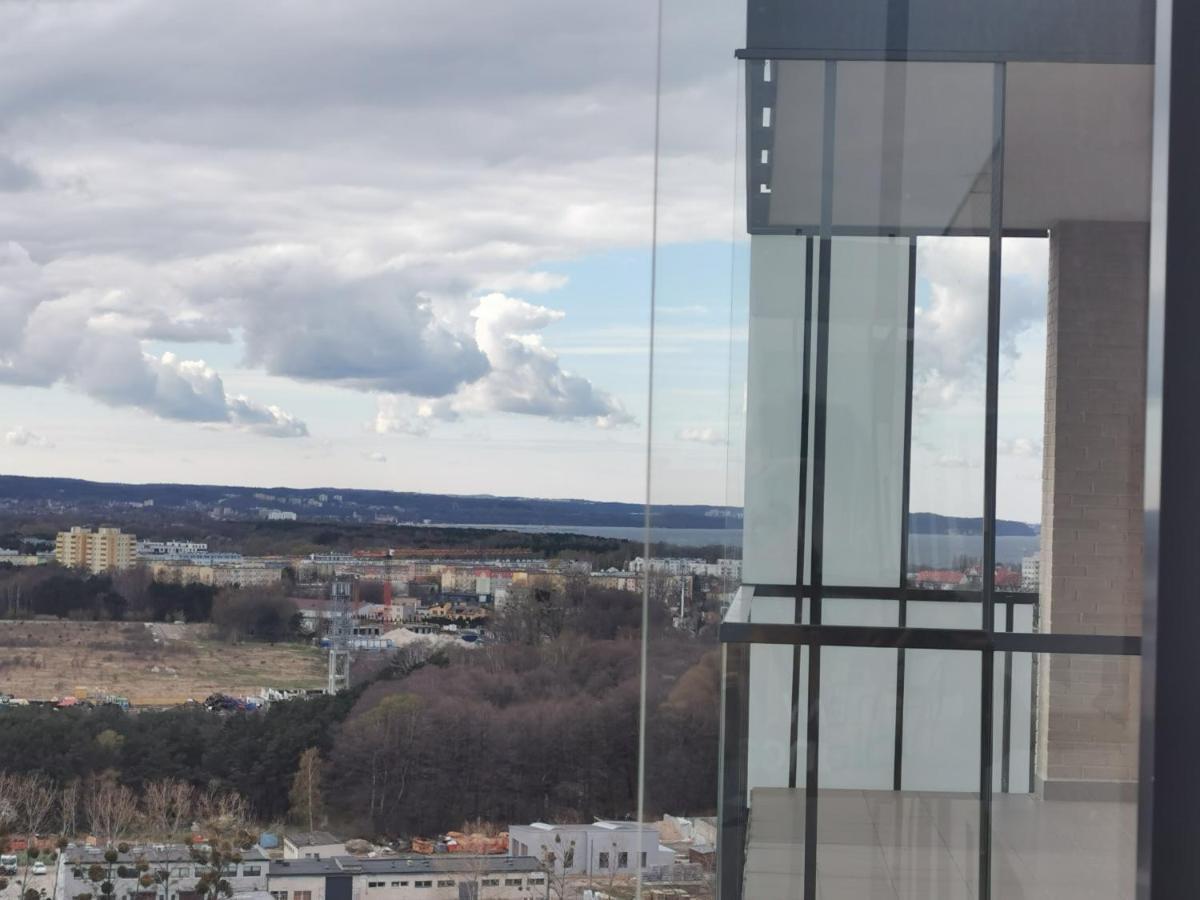 Apartament Przy Bursztynowym Stadionie Gdańsk Kültér fotó