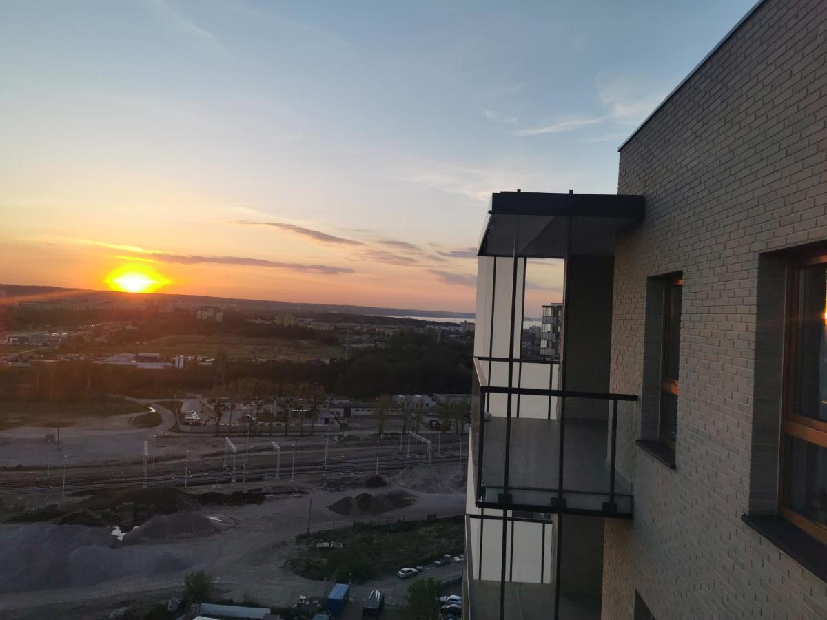Apartament Przy Bursztynowym Stadionie Gdańsk Kültér fotó